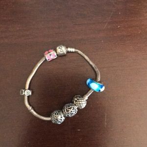 Pandora Bracelet with charms